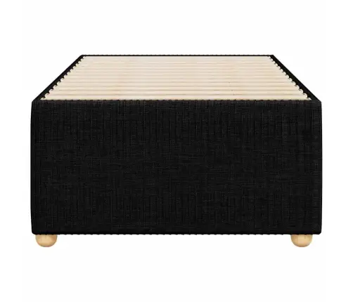 Voodiraam Ilma Madratsita Must 100X200 Cm Kangas