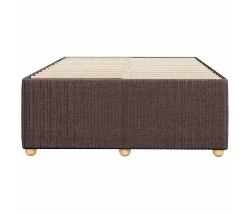 Gultas Rāmis Bez Matrača Tumši Pelēks 120X190 Cm Audums Vidaxl