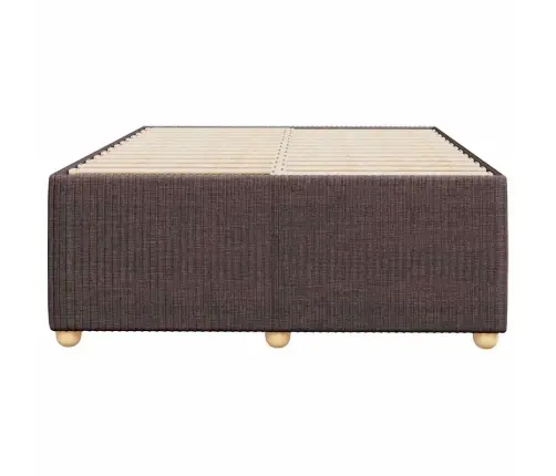 Lovos Rėmas Be Čiužinio, Tamsiai Rudas, 120X200cm Audinys