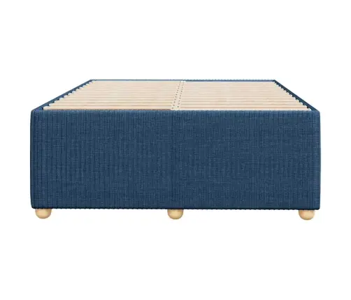 Voodiraam Ilma Madratsita, Tumesinine, 120X200 cm Kangas