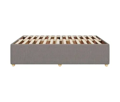 Voodiraam Ilma Madratsita, Pruunikashall, 140X190 cm Kangas