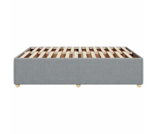 Lovos Rėmas Be Čiužinio, Šviesiai Pilkas, 140X200cm Audinys