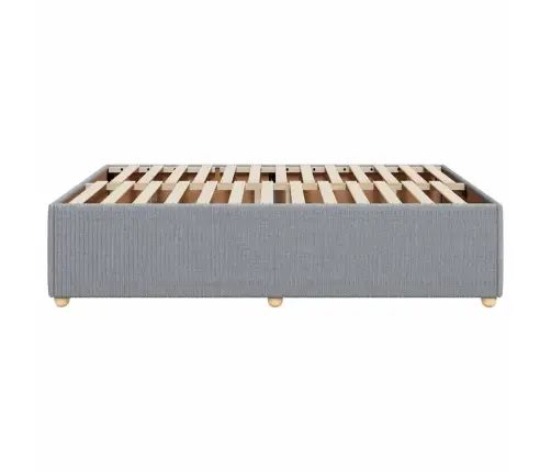 Lovos Rėmas Be Čiužinio, Šviesiai Pilkas, 160X200cm Audinys