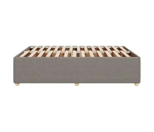 Lovos Rėmas Be Čiužinio, Taupe Spalvos, 160X200cm Audinys