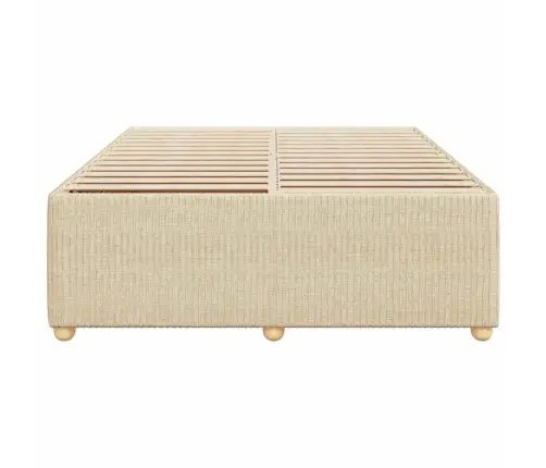 Voodiraam Ilma Madratsita, Kreemjas, 160X200 cm Kangas