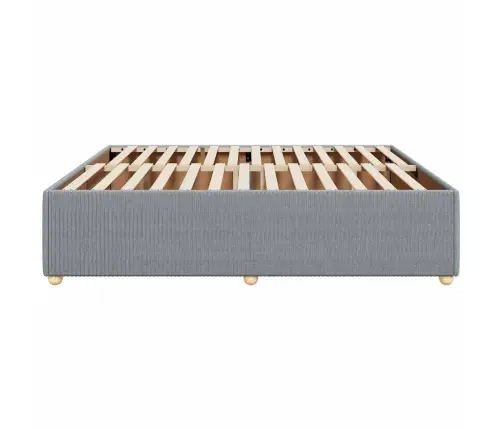 Voodiraam Ilma Madratsita, Helehall, 180X200 cm Kangas