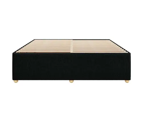 Voodiraam Ilma Madratsita, Must, 200X200 cm Kangas