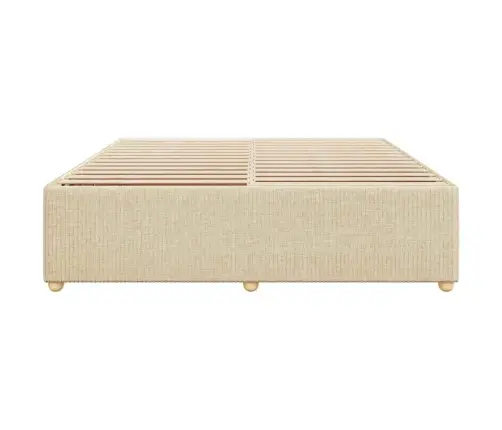 Voodiraam Ilma Madratsita, Kreemjas, 200 X 200 cm Kangas