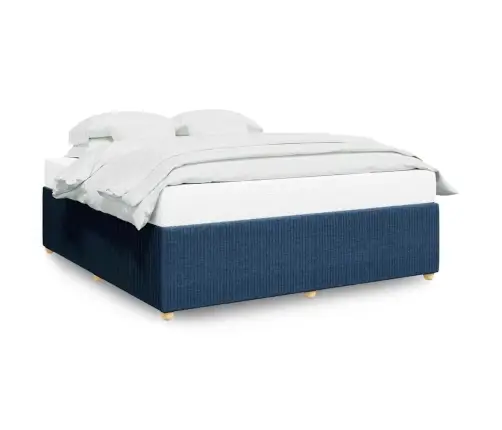 Voodiraam Ilma Madratsita, Sinine, 200 X 200 cm Kangas