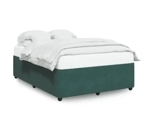 Voodiraam Ilma Madratsita Tumeroheline 140X200 Cm Samet