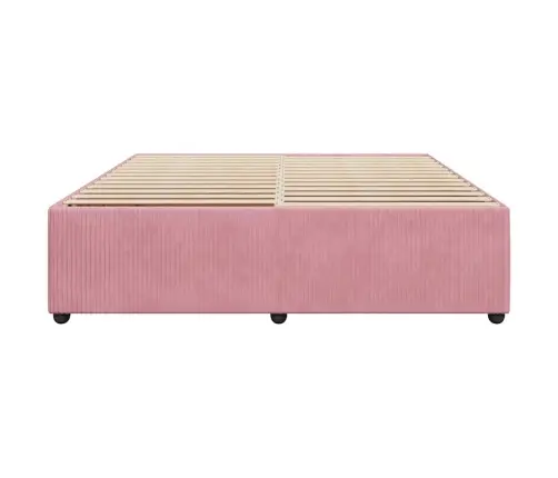 Lovos Rėmas, Rožinis, 180X200 cm Aksomas