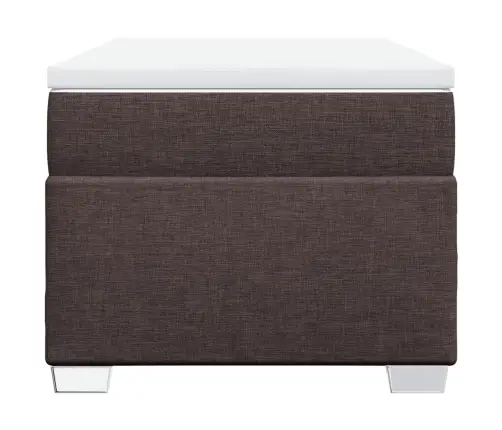 Kontinentaalvoodi Madratsiga, Tumepruun, 90X190 cm Kangas