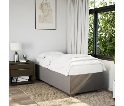 Kontinentaalvoodi Madratsiga, Pruunikashall, 90X190 cm Kangas