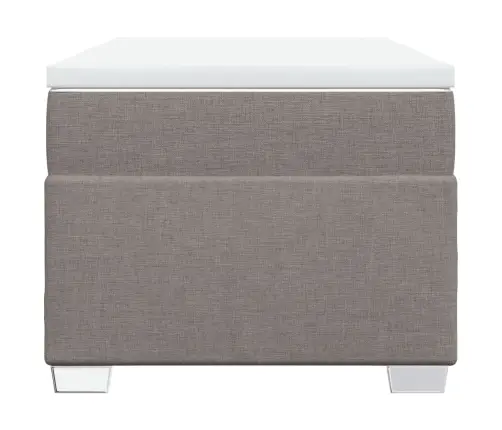 Kontinentaalvoodi Madratsiga, Pruunikashall, 90X190 cm Kangas