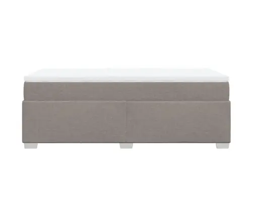 Kontinentaalvoodi Madratsiga, Pruunikashall, 90X190 cm Kangas