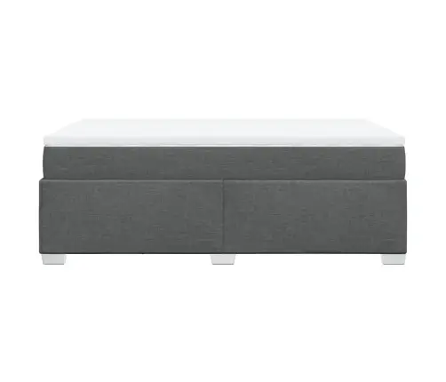 Kontinentaalvoodi Madratsiga, Tumehall, 120 X 190 cm Kangas