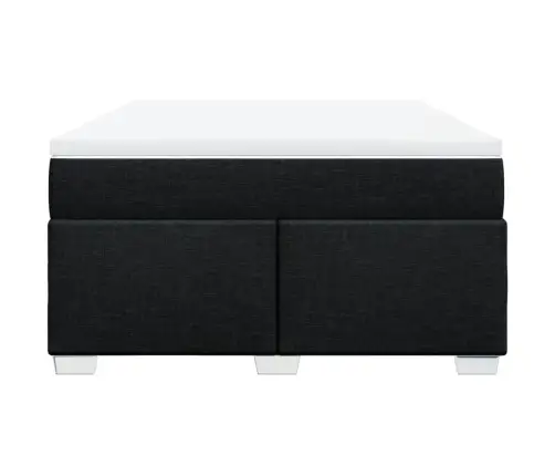 Kontinentaalvoodi Madratsiga,Must, 140X190 cm Kangas