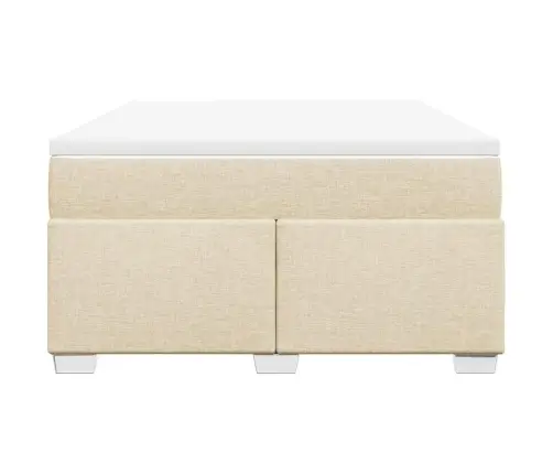 Kontinentaalvoodi Madratsiga, Kreemjas, 140X190 cm Kangas