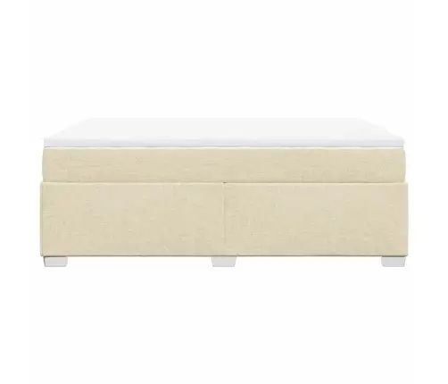 Kontinentaalvoodi Madratsiga, Kreemjas, 140X190 cm Kangas