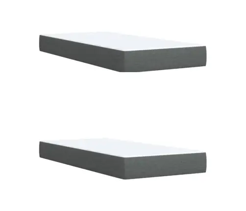 Kontinentaalvoodi Madratsiga, Tumepruun, 200X200 cm Kangas