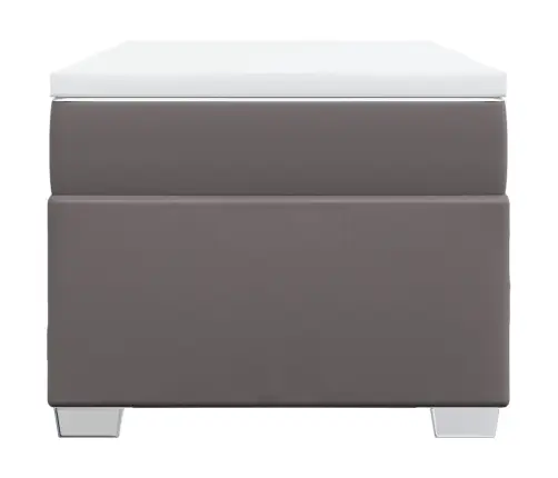 Kontinentaalvoodi Madratsiga, Hall, 100X200 cm Kunstnahk