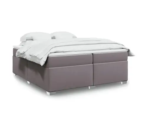 Kontinentaalvoodi Madratsiga, Hall, 200X200 cm Kunstnahk