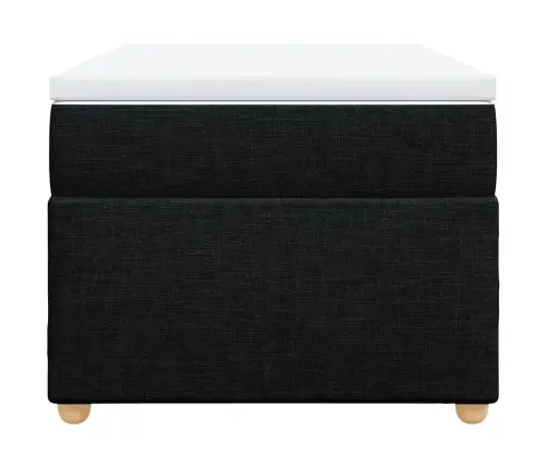 Kontinentaalvoodi Madratsiga, Must, 80X200 cm Kangas