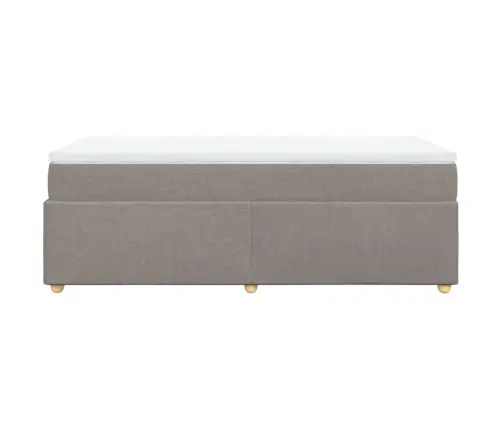 Kontinentaalvoodi Madratsiga, Pruunikashall, 90X200 cm Kangas