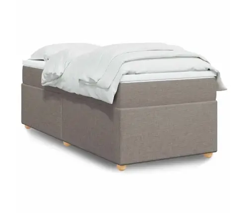 Kontinentaalvoodi Madratsiga, Pruunikashall, 90X200 cm Kangas