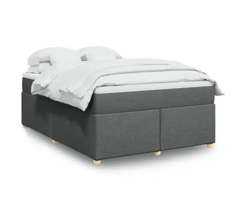 Kontinentaalvoodi Madratsiga,Tumehall, 140X190 cm Kangas