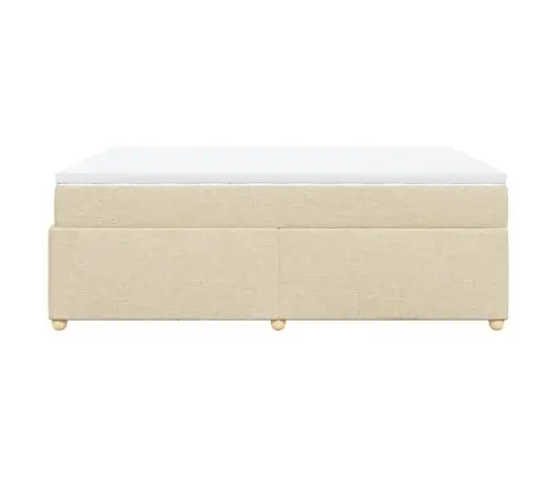 Kontinentaalvoodi Madratsiga, Kreemjas, 140X190 cm Kangas