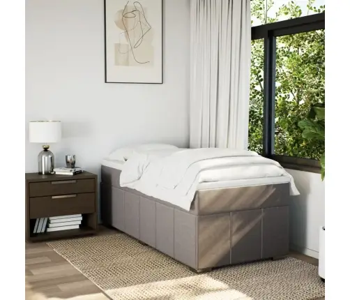 Kontinentaalvoodi Madratsiga, Pruunikashall, 80X200 cm Kangas