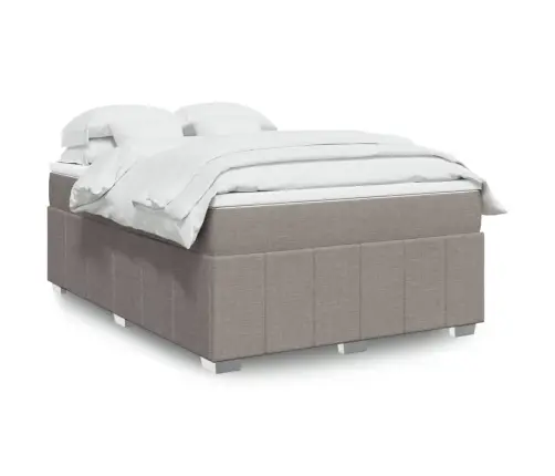 Kontinentaalvoodi Madratsiga, Pruunikashall, 140X200 cm Kangas