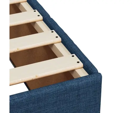 Kontinentaalvoodi Madratsiga, Sinine, 180X200 cm Kangas