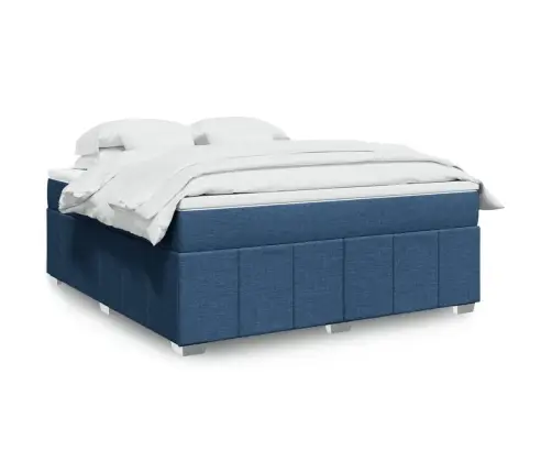 Kontinentaalvoodi Madratsiga, Sinine, 180X200 cm Kangas