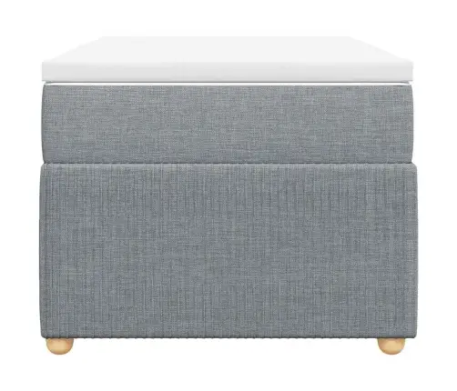 Kontinentaalvoodi Madratsiga, Helehall, 80X200 cm Kangas