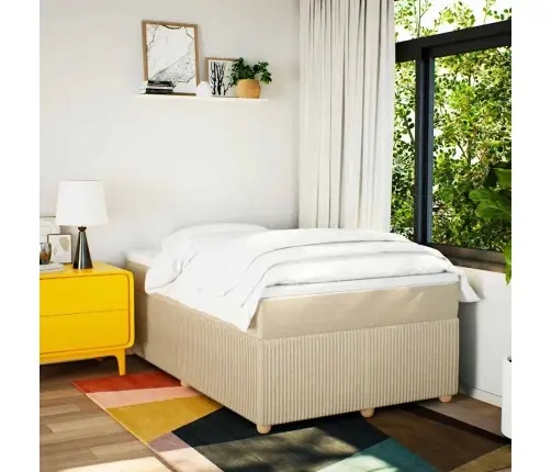 Kontinentaalvoodi Madratsi, Kreemjas, 120X190 cm Kangas