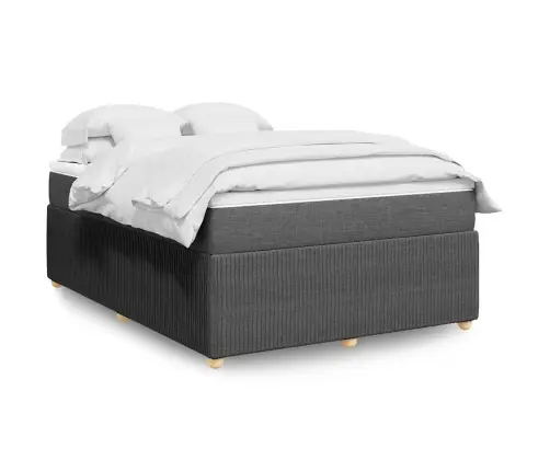 Kontinentaalvoodi Madratsiga,Tumehall, 140X190 cm Kangas