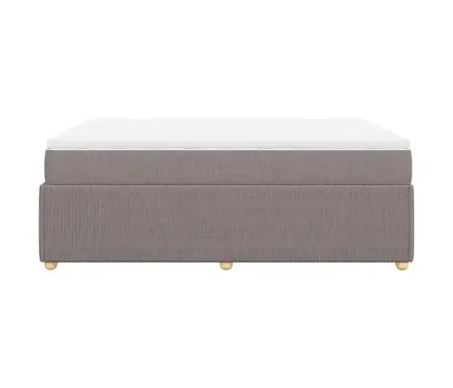 Kontinentaalvoodi Madratsiga, Pruunikashall, 160X200 cm Kangas