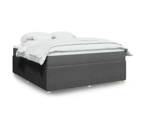 Kontinentaalvoodi Madratsiga, Tumehall, 180X200 cm Kangas