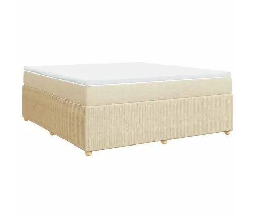 Kontinentaalvoodi Madratsiga, Kreemjas, 180X200 cm Kangas
