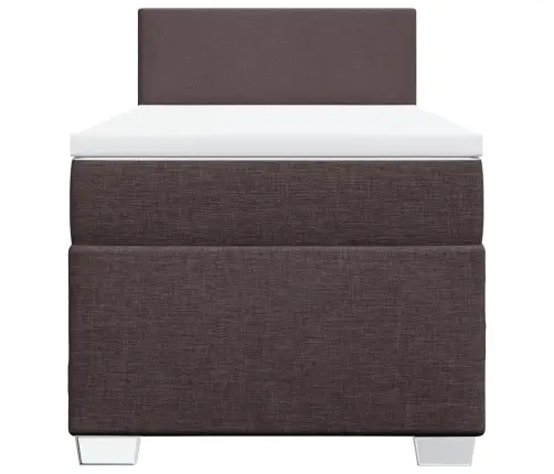 Kontinentaalvoodi Madratsiga, Tumepruun, 80X200 cm Kangas