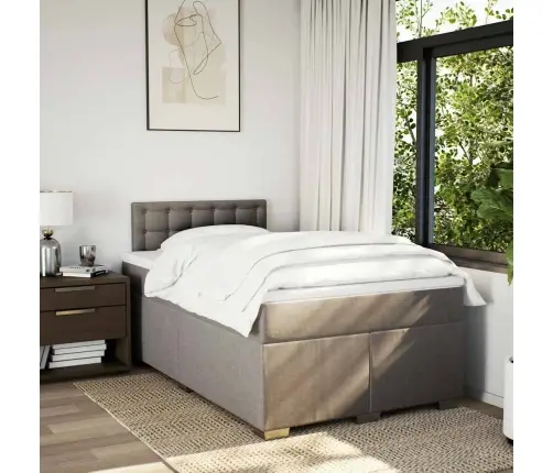 Kontinentaalvoodi Madratsiga, Pruunikashall, 120X190 cm Kangas