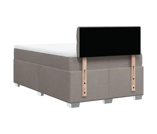 Kontinentaalvoodi Madratsiga, Pruunikashall, 120X200 cm Kangas