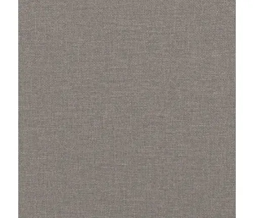 Atsperu Gulta Ar Matraci, Pelēkbrūns, 180X200 Cm, Audums Vidaxl
