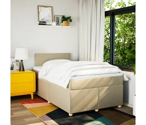 Kontinentaalvoodi Madratsi, Kreemjas, 120X190 cm Kangas