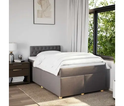 Kontinentaalvoodi Madratsiga, Pruunikashall, 120X190 cm Kangas