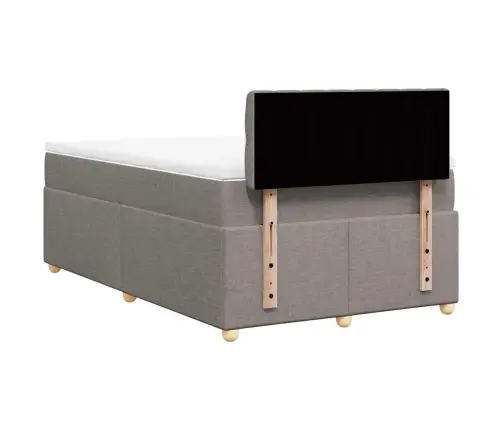 Kontinentaalvoodi Madratsiga, Pruunikashall, 120X190 cm Kangas