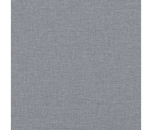 Atsperu Gulta Ar Matraci, Gaiši Pelēka Audums, 160X200 Cm Vidaxl