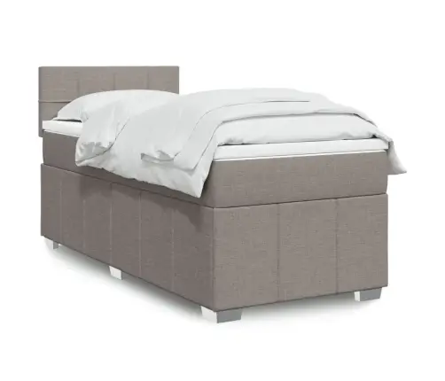 Kontinentaalvoodi Madratsiga, Pruunikashall, 80X200 cm Kangas